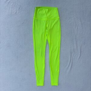 Lululemon Wunder Under High-Rise Tight 28" *Luxtreme Women's 2 Highlight Yellow